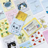 Cartoon Cat Pvc Card Holder Credit Student Cute  Id Cover Students School Bus Business Bancaire