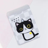 Cartoon Cat Pvc Card Holder Credit Student Cute  Id Cover Students School Bus Business Bancaire