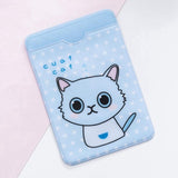 Cartoon Cat Pvc Card Holder Credit Student Cute  Id Cover Students School Bus Business Bancaire