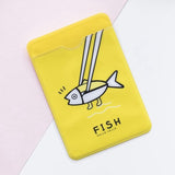 Cartoon Cat Pvc Card Holder Credit Student Cute  Id Cover Students School Bus Business Bancaire