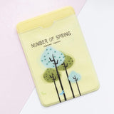 Cartoon Cat Pvc Card Holder Credit Student Cute  Id Cover Students School Bus Business Bancaire