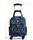 Women Business Travel Trolley Bags Travel Backpacks With Wheels Luggage Trolley Backpack Mochila