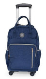 Women Business Travel Trolley Bags Travel Backpacks With Wheels Luggage Trolley Backpack Mochila