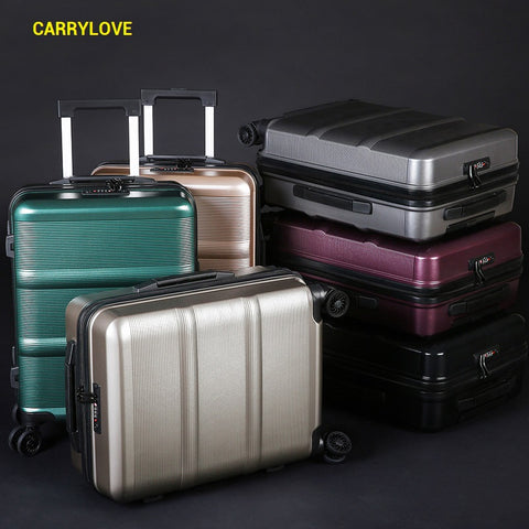 Carrylove Business Luggage Series 20/24 Inch Size High Quality Pc Rolling Luggage Spinner Brand
