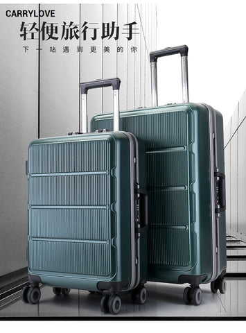Carrylove Business Luggage Series 20/24 Inch Size High Quality  Pc Rolling Luggage Spinner Brand