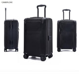Carrylove Business High Quality Waterproof Case, Full Aluminum Frame 20 Inches Pc Rolling Luggage