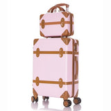 Carrylove 2018 Fashion Luggage Series 20/22/24/26 Inch Handbag+ Rolling Luggage Spinner Brand