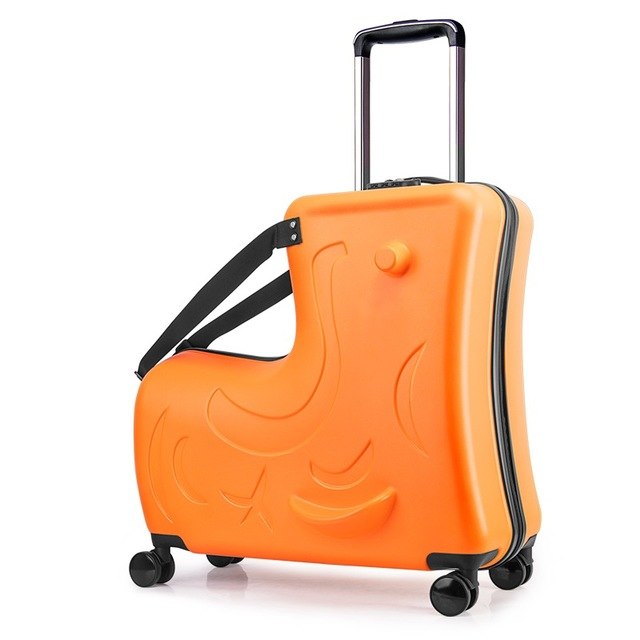 Pc Rode Children Rolling Luggage Spinner 20 Inch Wheels Suitcase Kids Cabin Trolley Student