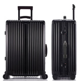 20''24''26''29Women Travel Luggage Aluminum&Pc Suitcase Boarding Case Rolling Luggage Case