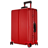 20''24''26''29Women Travel Luggage Aluminum&Pc Suitcase Boarding Case Rolling Luggage Case