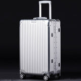 Aluminum Alloy Travel Suitcase 20/24/26/29 Inch Metal Luggage Fashionable New Type Of Suitcase
