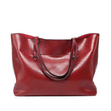 Didabear Brand Leather Tote Bag Women Handbags Female Designer Large Capacity Leisure Shoulder Bags