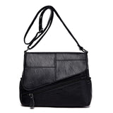 New Female Leather Messenger Bags Feminina Bolsa Leather Luxury Handbags Women Bags Designer 2018