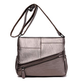 New Female Leather Messenger Bags Feminina Bolsa Leather Luxury Handbags Women Bags Designer 2018