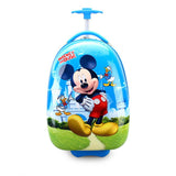 Cartoon Wheeled Luggage+Backpack 3D Animals Children Suitcase/Abs Pc Travel Trolley Suitcase/Kid