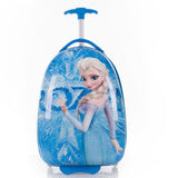 Cartoon Wheeled Luggage+Backpack 3D Animals Children Suitcase/Abs Pc Travel Trolley Suitcase/Kid