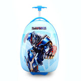 Cartoon Wheeled Luggage+Backpack 3D Animals Children Suitcase/Abs Pc Travel Trolley Suitcase/Kid