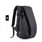 Tangcool Fashion Men Backpack For Laptop 17.3"Usb Port Waterproof Travel Backpack Large Capacity