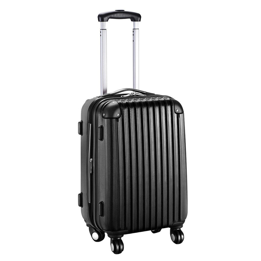Globalway 20'' Expandable Abs Carry On Luggage Travel Bag Trolley Suitcase