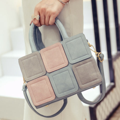 Leftside 2018 New Stitch Casual Pu Leather Women'S Handbag For Female Small Hand Bag Crossbody