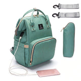 New Baby Diaper Bag With Usb Interface Large Capacity Travel Backpack Nursing Handbag Waterproof