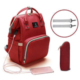 New Baby Diaper Bag With Usb Interface Large Capacity Travel Backpack Nursing Handbag Waterproof