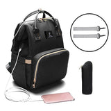 New Baby Diaper Bag With Usb Interface Large Capacity Travel Backpack Nursing Handbag Waterproof