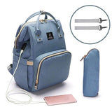 New Baby Diaper Bag With Usb Interface Large Capacity Travel Backpack Nursing Handbag Waterproof