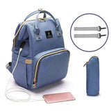 New Baby Diaper Bag With Usb Interface Large Capacity Travel Backpack Nursing Handbag Waterproof