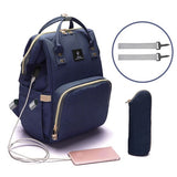 New Baby Diaper Bag With Usb Interface Large Capacity Travel Backpack Nursing Handbag Waterproof