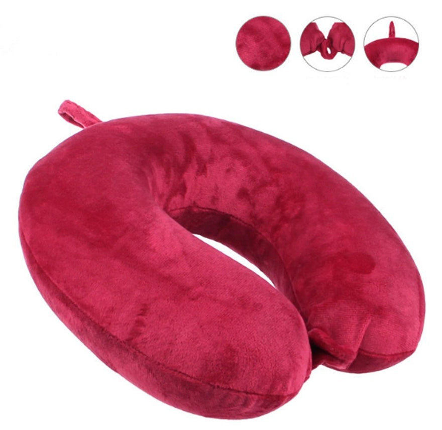 Pillows  Memory Foam Neck Pillows Travel Neck Pillows Soft Portable U Shape Travel Pillow