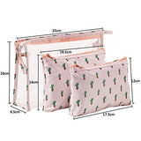 Cosmetic Finmind Cosmetic Bag Transparent Toiletry Bag Travel Makeup Bag Pouch Multi-Style Cosmetic