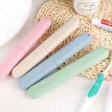 Travel Accessories Toothbrush Tube Cover Case Cap Fashion Plastic Suitcase Holder Baggage