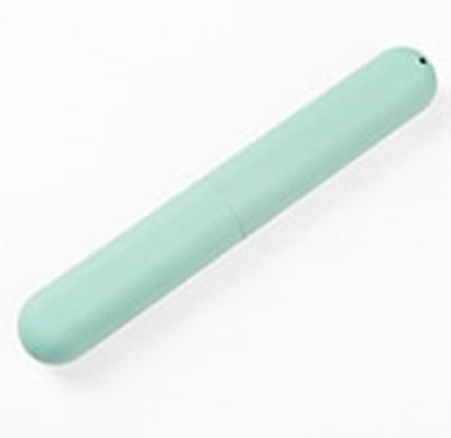 Travel Accessories Toothbrush Tube Cover Case Cap Fashion Plastic Suitcase Holder Baggage