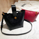 Vintage Fashion Female Tote Bag 2018 New Quality Pu Leather Women'S Designer Handbag Alligator