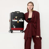 Carrylove Fashion Luggage Series 16/20/24 Inch Size High Quality Embroidery  Purolling Luggage