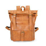 Classic Genuine Leather Backpack Mochila Large Capacity 100% Cow Leather Backpack Men Women