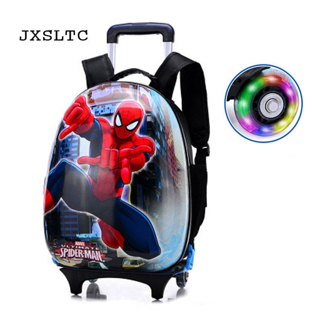 New Cartoon Kids Abs Rolling Luggage Trolley Case Children Luggages Spinner Suitcase Carry Ons