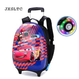 New Cartoon Kids Abs Rolling Luggage Trolley Case Children Luggages Spinner Suitcase Carry Ons