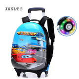 New Cartoon Kids Abs Rolling Luggage Trolley Case Children Luggages Spinner Suitcase Carry Ons