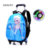 New Cartoon Kids Abs Rolling Luggage Trolley Case Children Luggages Spinner Suitcase Carry Ons