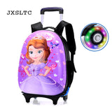 New Cartoon Kids Abs Rolling Luggage Trolley Case Children Luggages Spinner Suitcase Carry Ons