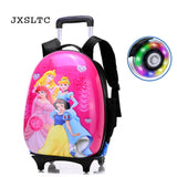New Cartoon Kids Abs Rolling Luggage Trolley Case Children Luggages Spinner Suitcase Carry Ons