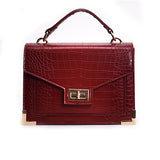 Bolsa Mujer Bags For Women 2018 Luxury Handbags Women Bags Designer Crocodile Pattern Leather