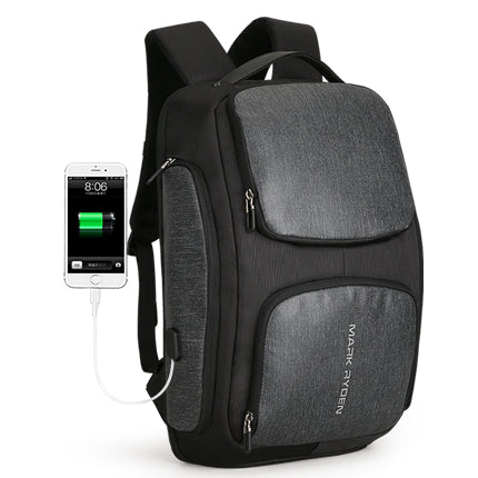 Mark Ryden New Men Backpack Usb Charging Bag 15.6Inch Laptop Backpack High Capacity Men Travel