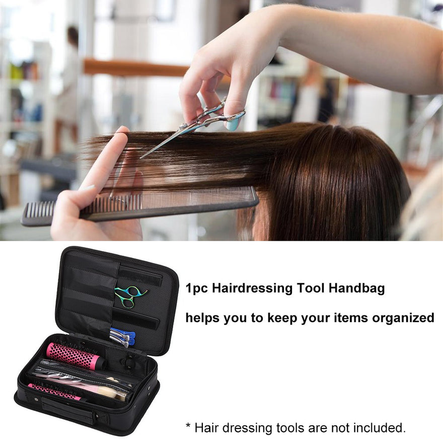 1Pc Hairdressing Tool Bag Handbag Professional Stylists Hair Scissors Tool Box Hair Grooming Tool