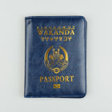 Hequn Brand Wakanda Forever Cover Passport Women Cute Soft Pu Leather Passport Holder Wallet Pink