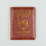 Hequn Brand Wakanda Forever Cover Passport Women Cute Soft Pu Leather Passport Holder Wallet Pink