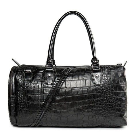 Men Tote Travel Bag For Suitcase Male Leather Handbags Duffle Bag Suitcase Carry On Luggage Bags