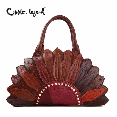Cobbler Legend 2018 New Women'S Handbags Shoulder Genuine Leather Bag Superior Cowhide Leather